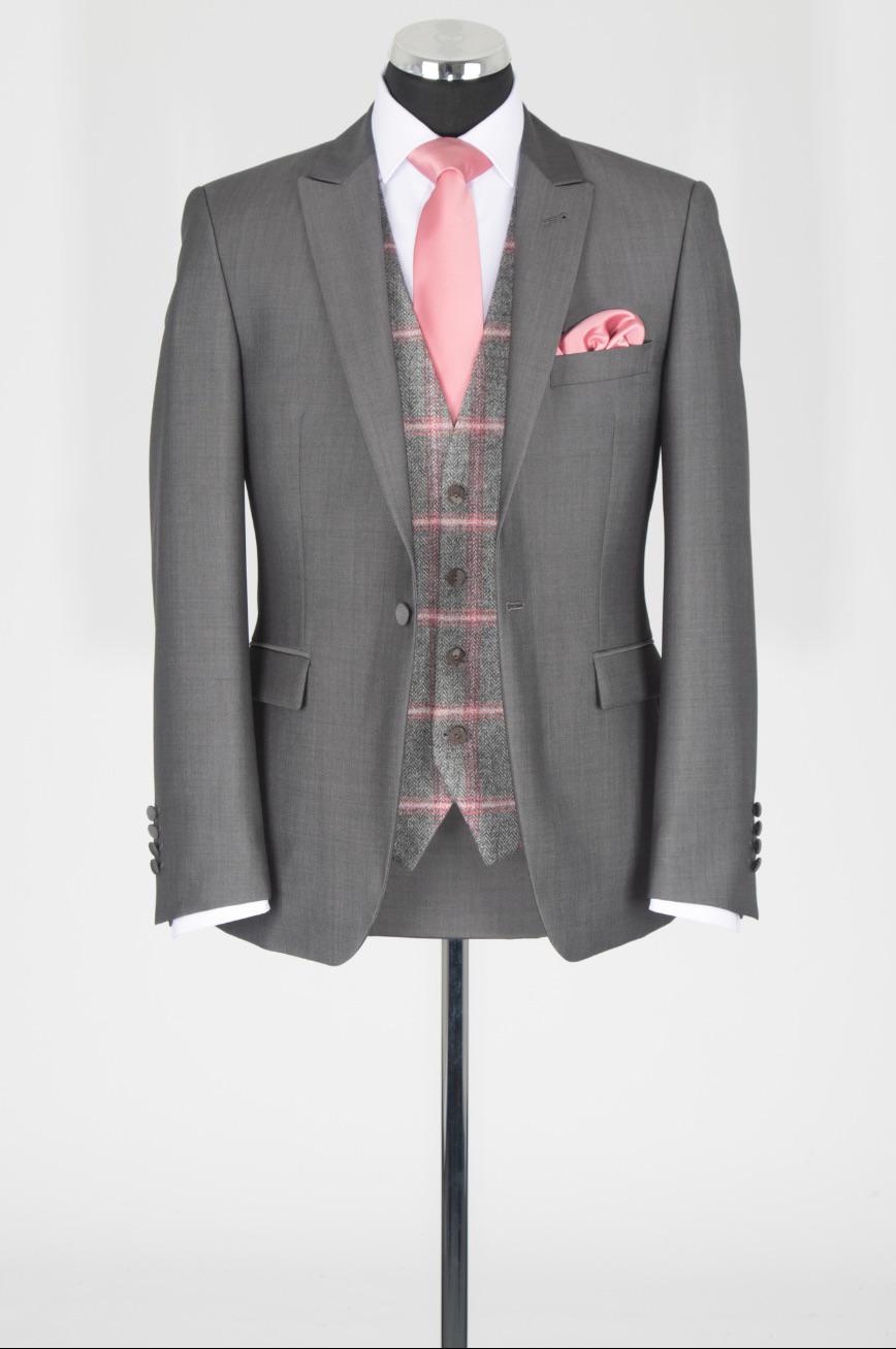 Grey Lightweight Slimfit Suit
