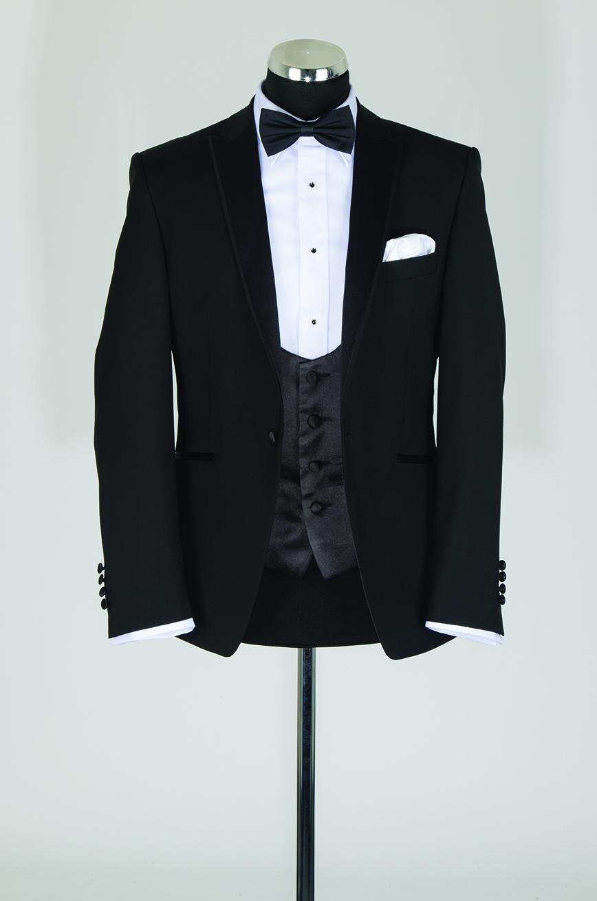 black italian slimfit dinner suit copy 852